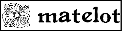 Matelot logo - white